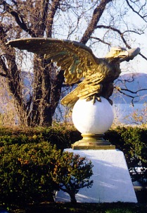 Eagle statue at Hudson Valley Writer's Center